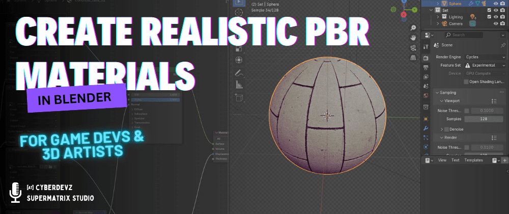 How to Create Realistic PBR Materials in Blender for Godot 4